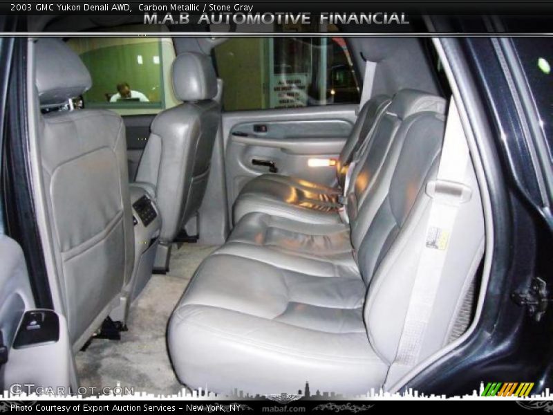 Carbon Metallic / Stone Gray 2003 GMC Yukon Denali AWD