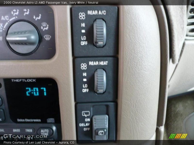 Ivory White / Neutral 2000 Chevrolet Astro LS AWD Passenger Van
