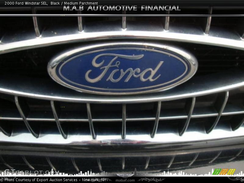 Black / Medium Parchment 2000 Ford Windstar SEL