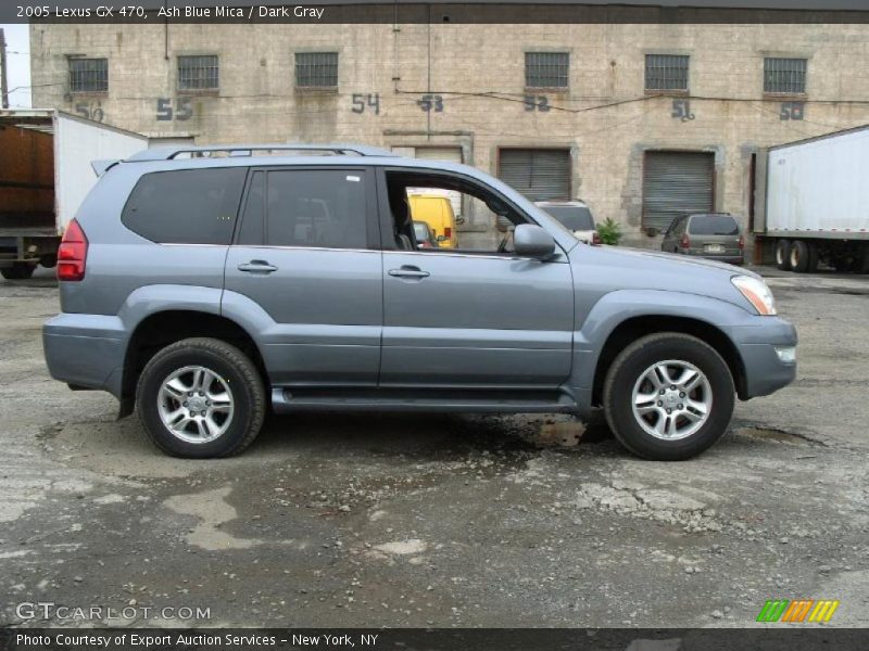 Ash Blue Mica / Dark Gray 2005 Lexus GX 470