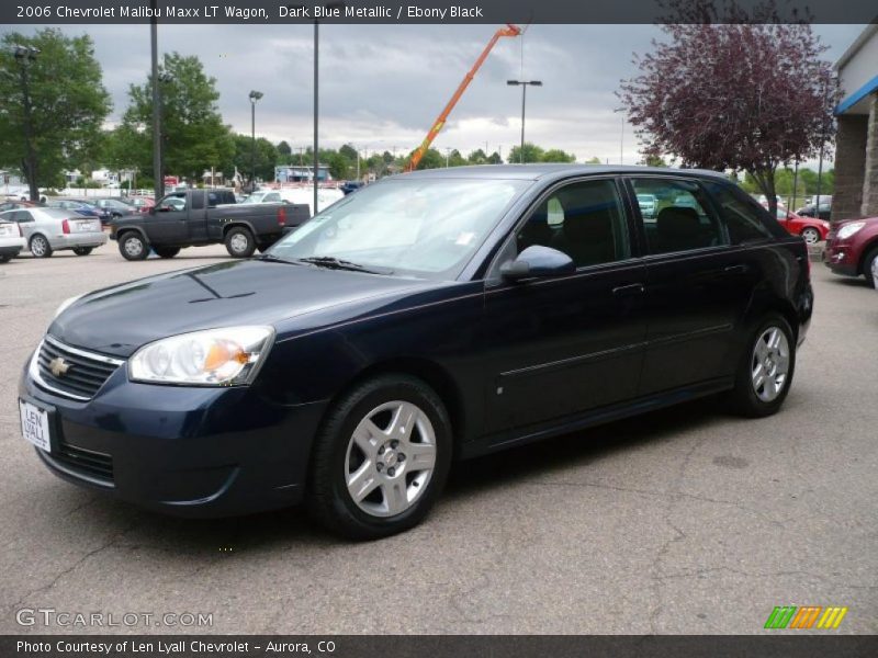 Dark Blue Metallic / Ebony Black 2006 Chevrolet Malibu Maxx LT Wagon