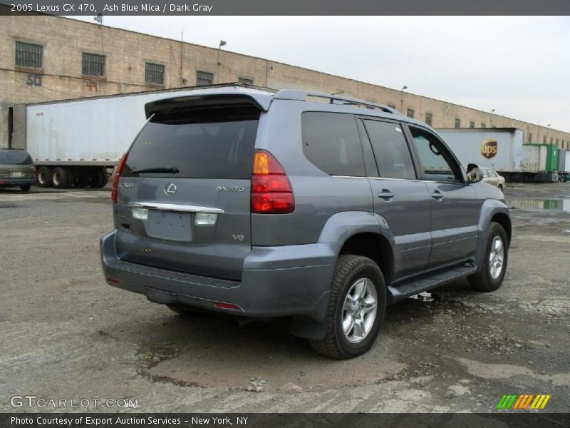 Ash Blue Mica / Dark Gray 2005 Lexus GX 470