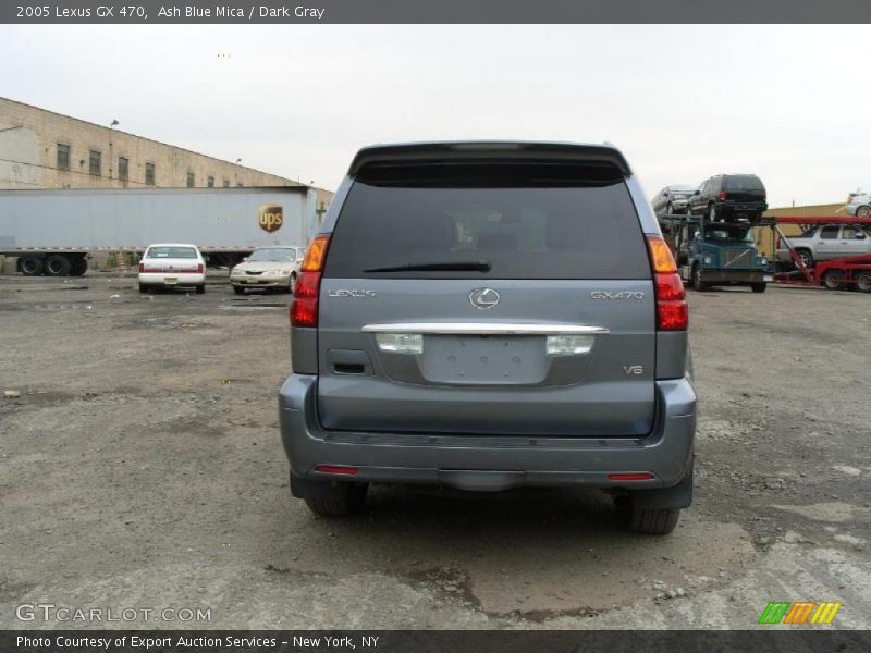 Ash Blue Mica / Dark Gray 2005 Lexus GX 470
