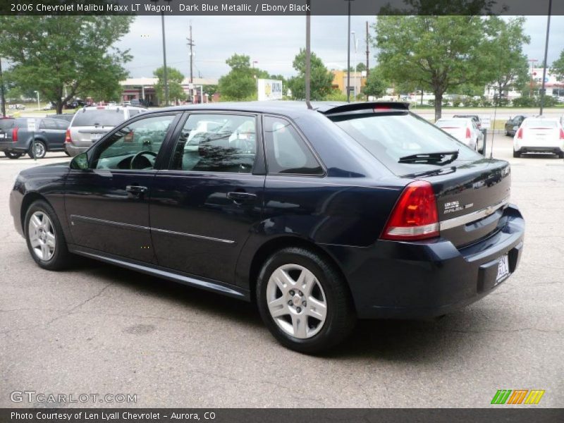 Dark Blue Metallic / Ebony Black 2006 Chevrolet Malibu Maxx LT Wagon