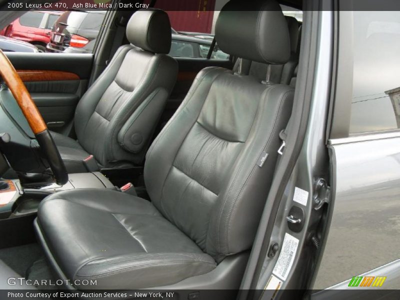 Ash Blue Mica / Dark Gray 2005 Lexus GX 470