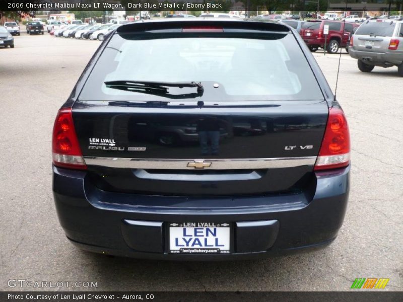 Dark Blue Metallic / Ebony Black 2006 Chevrolet Malibu Maxx LT Wagon