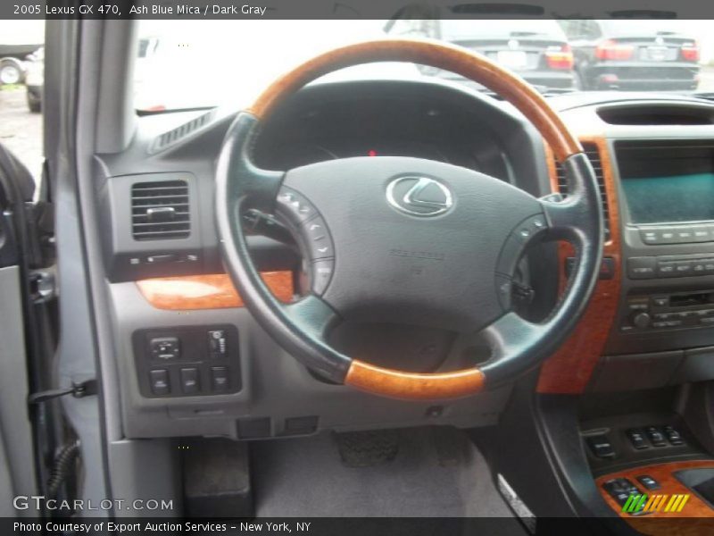 Ash Blue Mica / Dark Gray 2005 Lexus GX 470