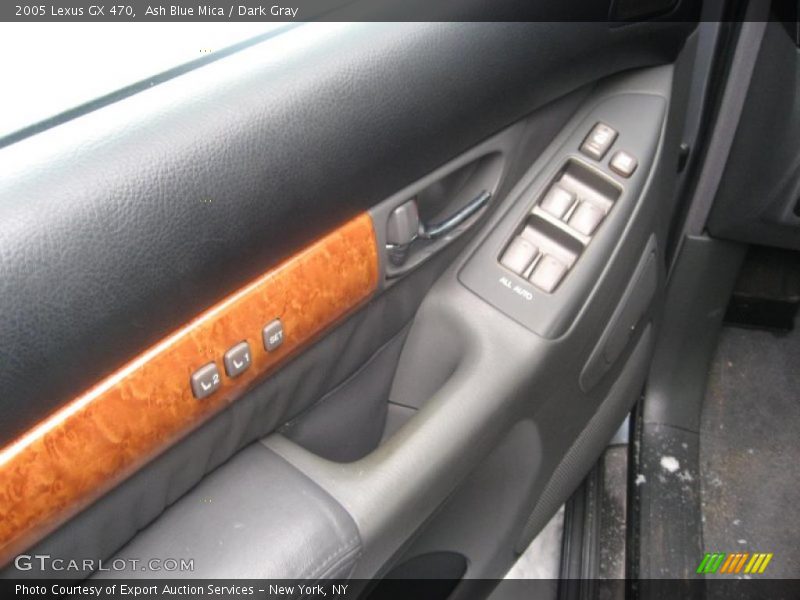 Ash Blue Mica / Dark Gray 2005 Lexus GX 470