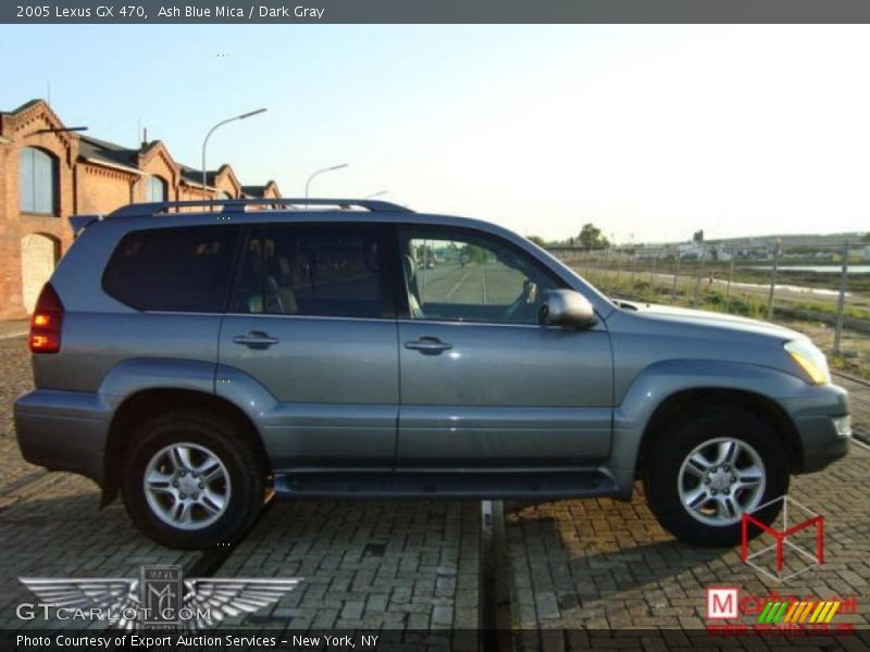 Ash Blue Mica / Dark Gray 2005 Lexus GX 470