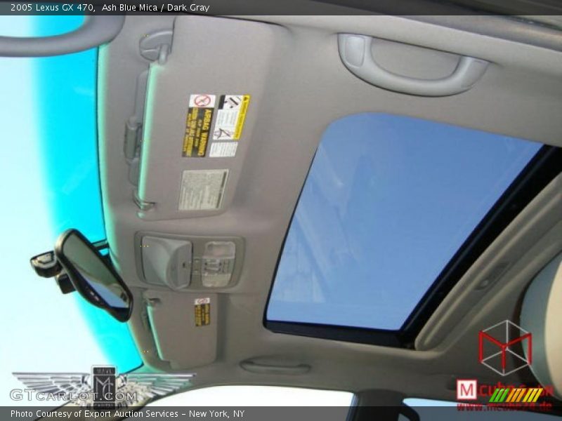 Ash Blue Mica / Dark Gray 2005 Lexus GX 470