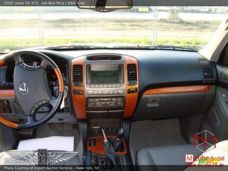 Ash Blue Mica / Dark Gray 2005 Lexus GX 470
