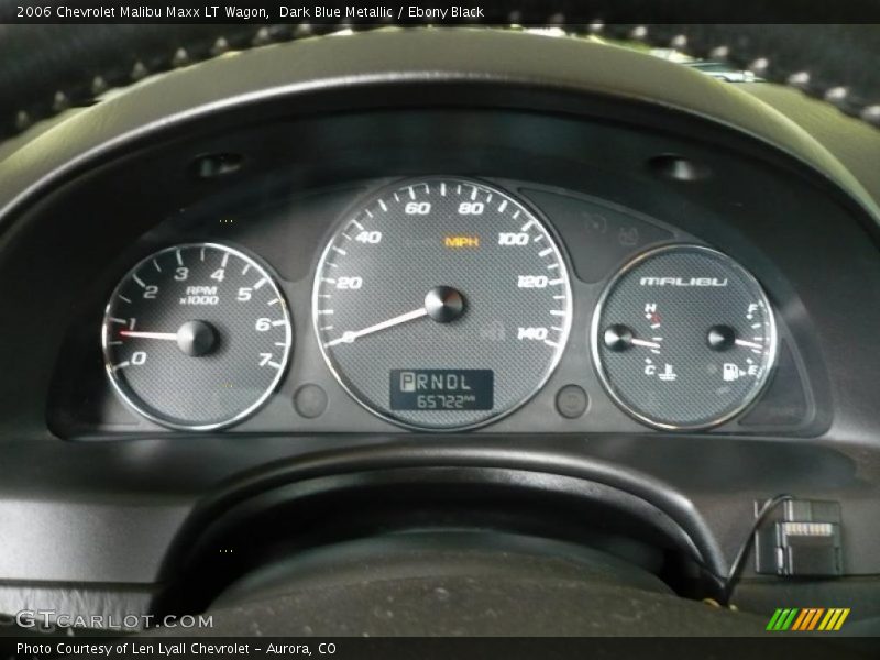 Dark Blue Metallic / Ebony Black 2006 Chevrolet Malibu Maxx LT Wagon