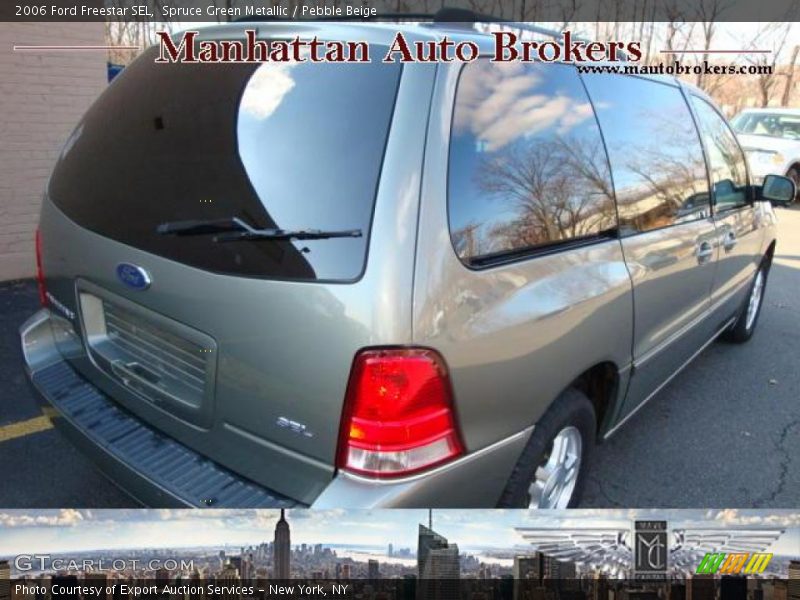 Spruce Green Metallic / Pebble Beige 2006 Ford Freestar SEL