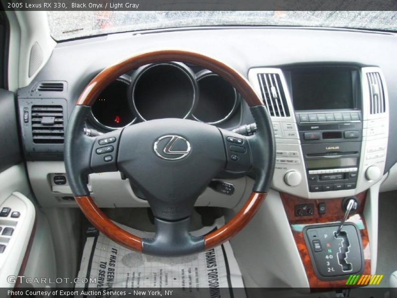 Black Onyx / Light Gray 2005 Lexus RX 330