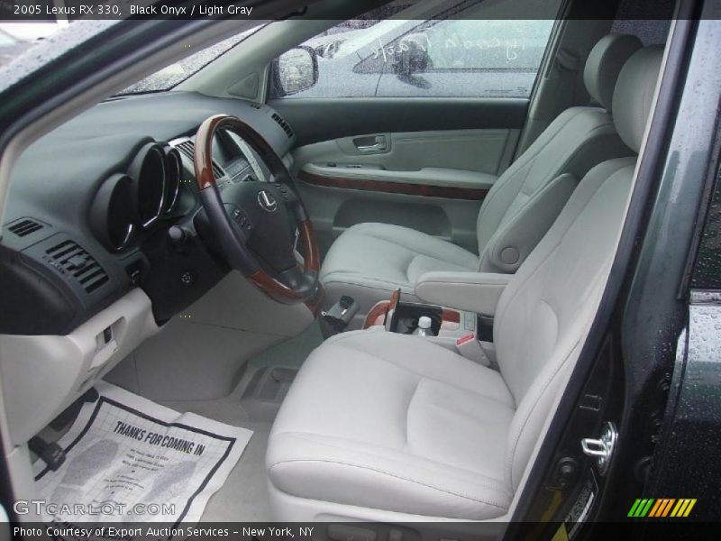 Black Onyx / Light Gray 2005 Lexus RX 330