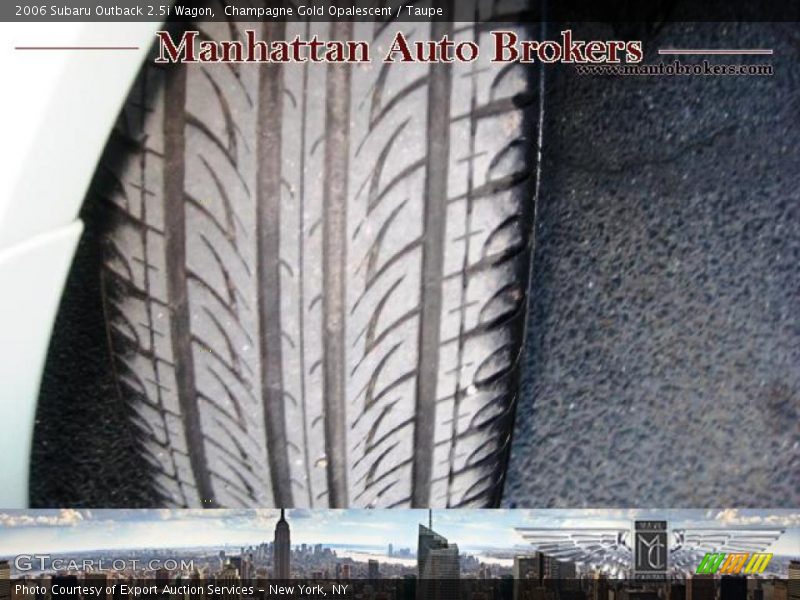 Champagne Gold Opalescent / Taupe 2006 Subaru Outback 2.5i Wagon