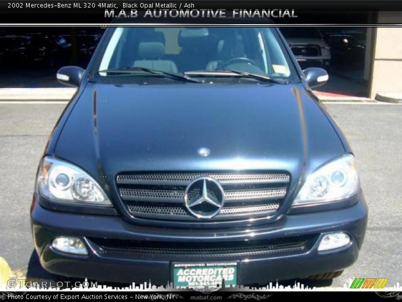 Black Opal Metallic / Ash 2002 Mercedes-Benz ML 320 4Matic