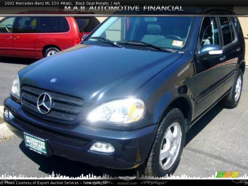 Black Opal Metallic / Ash 2002 Mercedes-Benz ML 320 4Matic