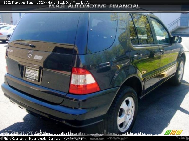 Black Opal Metallic / Ash 2002 Mercedes-Benz ML 320 4Matic