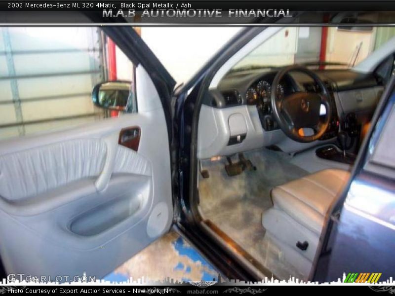 Black Opal Metallic / Ash 2002 Mercedes-Benz ML 320 4Matic