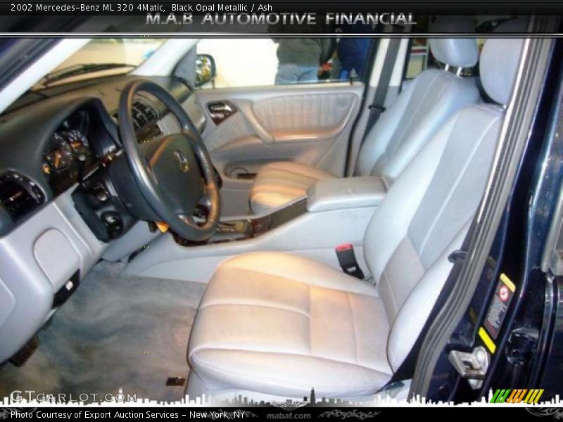 Black Opal Metallic / Ash 2002 Mercedes-Benz ML 320 4Matic