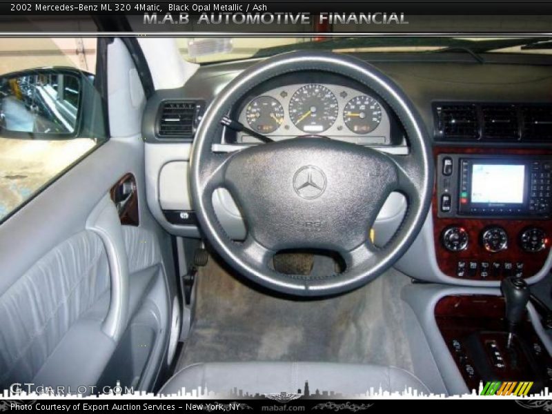 Black Opal Metallic / Ash 2002 Mercedes-Benz ML 320 4Matic