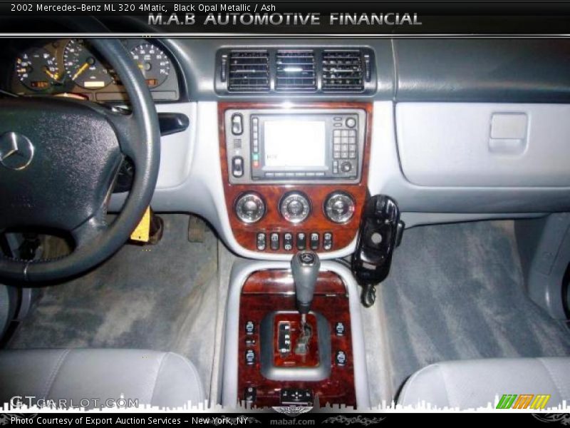 Black Opal Metallic / Ash 2002 Mercedes-Benz ML 320 4Matic
