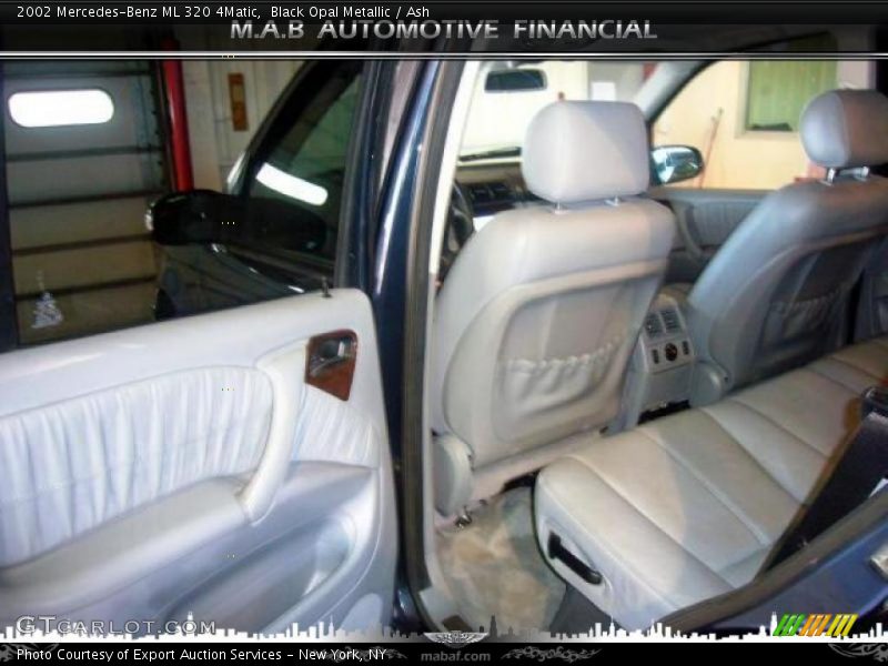 Black Opal Metallic / Ash 2002 Mercedes-Benz ML 320 4Matic