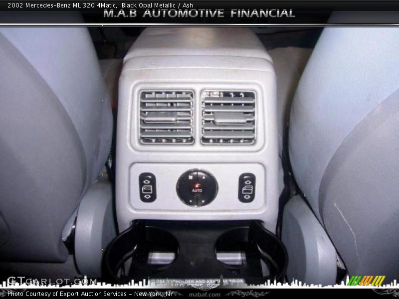 Black Opal Metallic / Ash 2002 Mercedes-Benz ML 320 4Matic