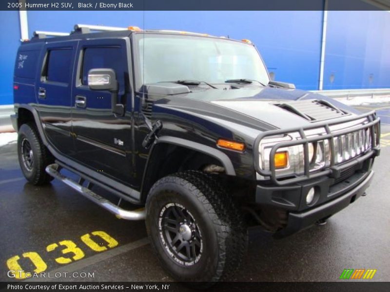 Black / Ebony Black 2005 Hummer H2 SUV