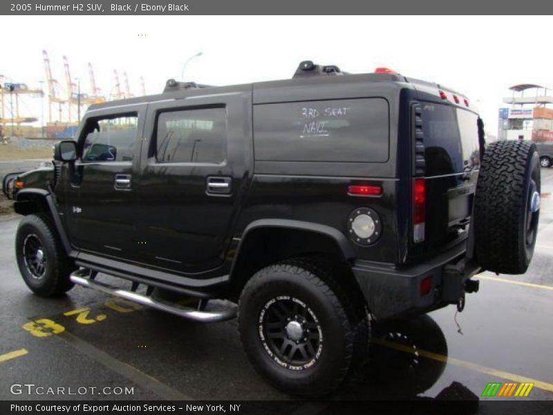 Black / Ebony Black 2005 Hummer H2 SUV