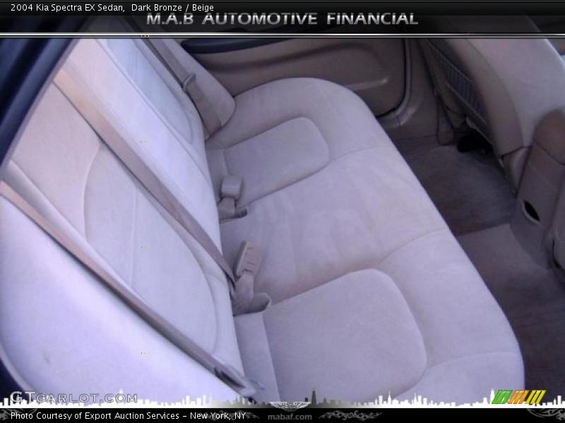Dark Bronze / Beige 2004 Kia Spectra EX Sedan