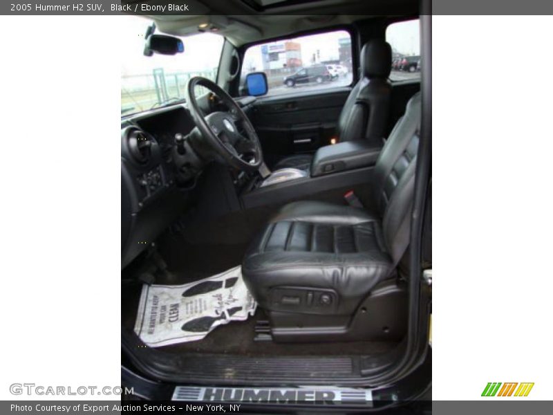 Black / Ebony Black 2005 Hummer H2 SUV
