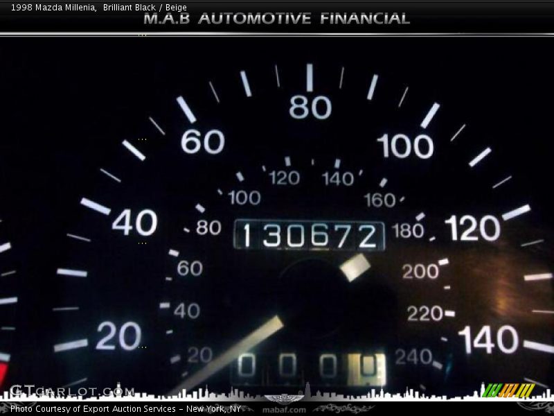 Brilliant Black / Beige 1998 Mazda Millenia