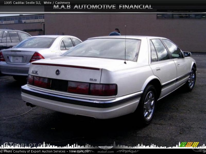 White / Cashmere 1995 Cadillac Seville SLS