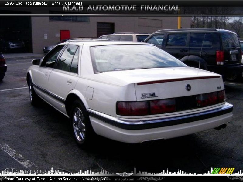 White / Cashmere 1995 Cadillac Seville SLS