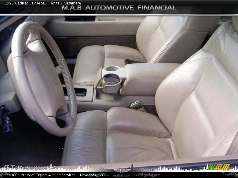 White / Cashmere 1995 Cadillac Seville SLS