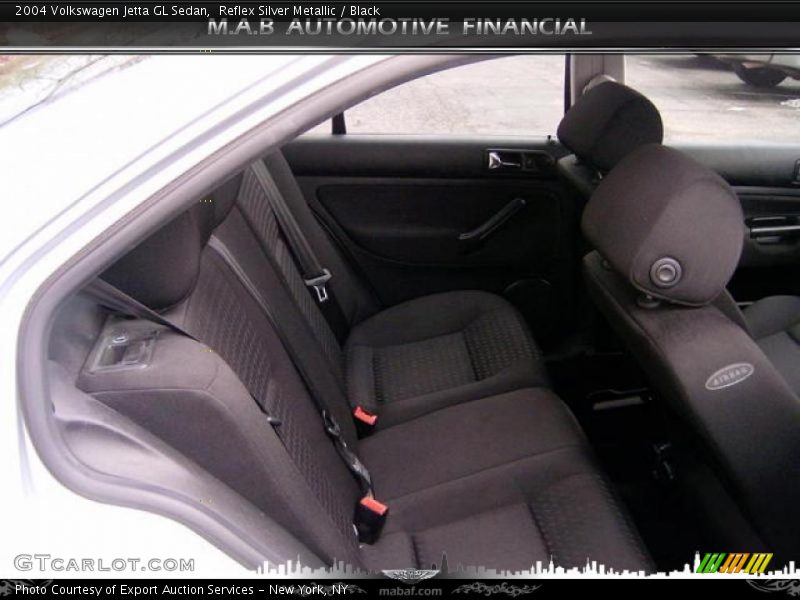 Reflex Silver Metallic / Black 2004 Volkswagen Jetta GL Sedan
