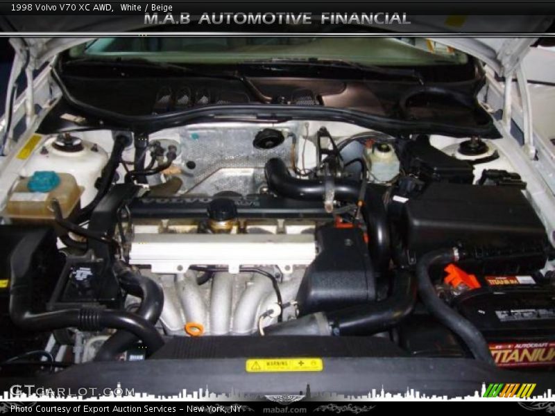 White / Beige 1998 Volvo V70 XC AWD