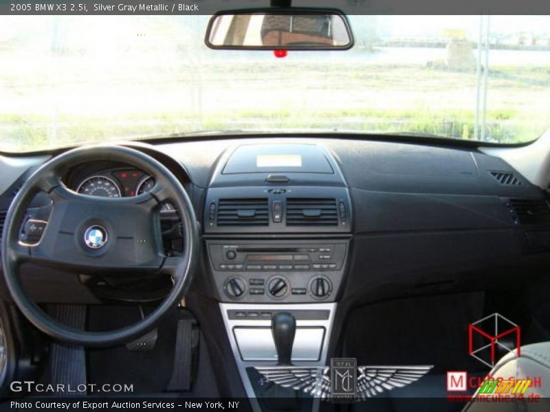 Silver Gray Metallic / Black 2005 BMW X3 2.5i