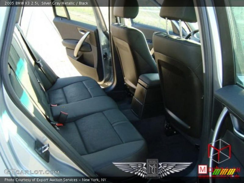 Silver Gray Metallic / Black 2005 BMW X3 2.5i