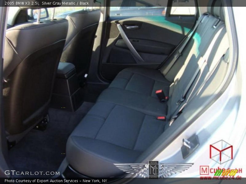 Silver Gray Metallic / Black 2005 BMW X3 2.5i