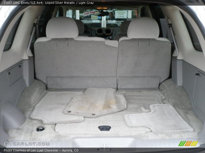 Liquid Silver Metallic / Light Gray 2007 GMC Envoy SLE 4x4