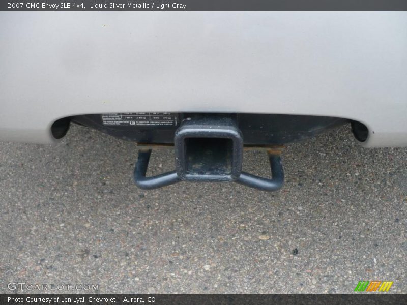 Liquid Silver Metallic / Light Gray 2007 GMC Envoy SLE 4x4