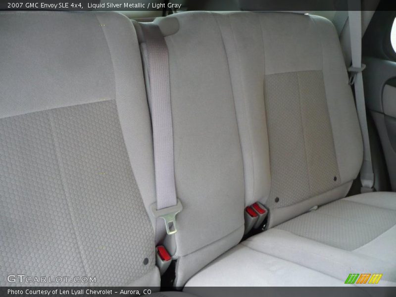 Liquid Silver Metallic / Light Gray 2007 GMC Envoy SLE 4x4