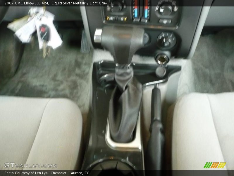 Liquid Silver Metallic / Light Gray 2007 GMC Envoy SLE 4x4