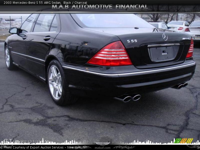 Black / Charcoal 2003 Mercedes-Benz S 55 AMG Sedan
