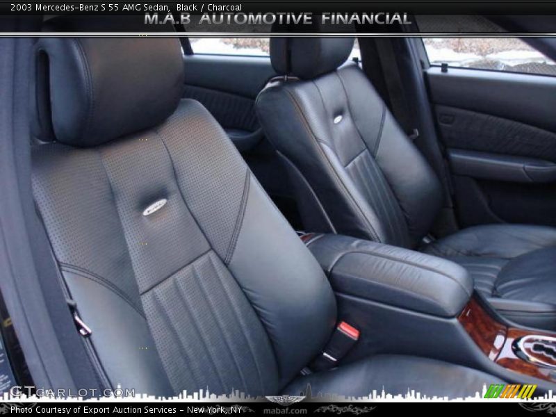 Black / Charcoal 2003 Mercedes-Benz S 55 AMG Sedan