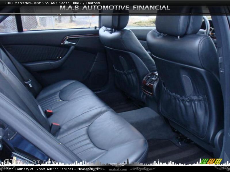 Black / Charcoal 2003 Mercedes-Benz S 55 AMG Sedan