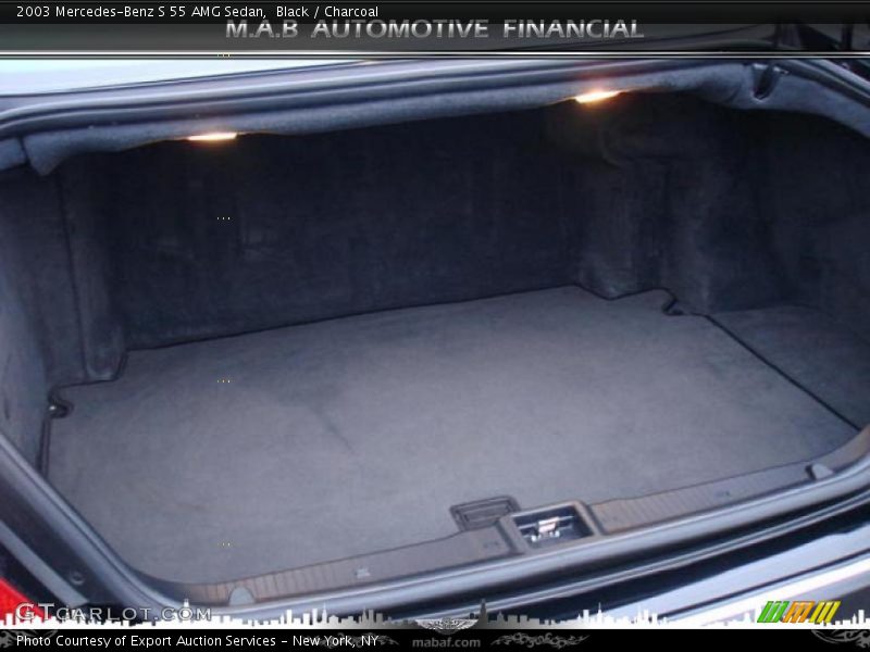 Black / Charcoal 2003 Mercedes-Benz S 55 AMG Sedan